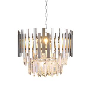 Turin Small Chandelier Silver – Laura Ashley Range Front