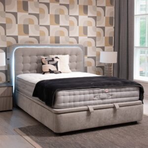 Lumino - Ottoman Bed Frame, King Front