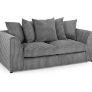 Brighton Jumbo Cord Laura Ashley 3 Seater Sofa Front