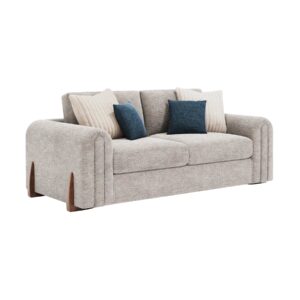 Cavendish 2 LauraAshley Seater Fabric Sofa Front