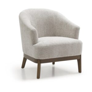 Leto Chenille Accent Chair Front