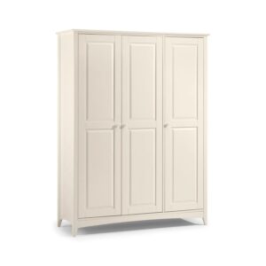 Kameo Stone White 3 Door Wardrobe Front