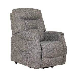 Preston Electric Lift & Rise Chair in Dark Grey – LauraAshley Front