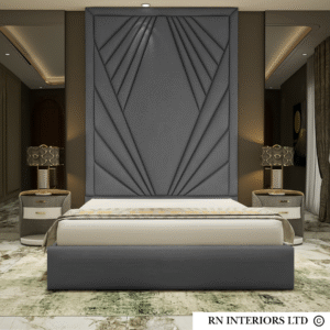 RN Interiors  Designer Platform Bed Frame Front
