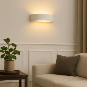 Bega Timeless Ceramic Wall Light by Laura Ashley Front