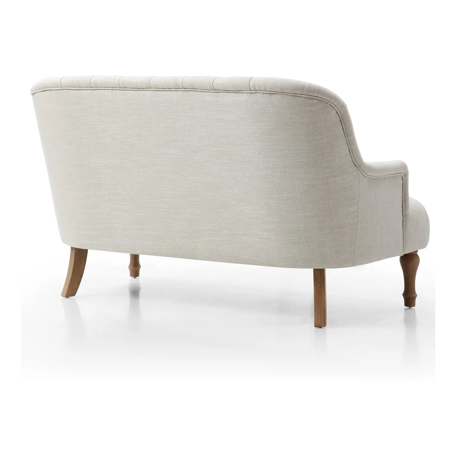 Bia Traditional Cream Linen LauraAshley Fabric 2 Seater Sofa Gallery 5