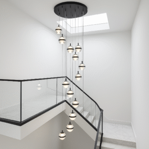 Forbes 14-Light Spiral Pendant by Laura Ashley Front