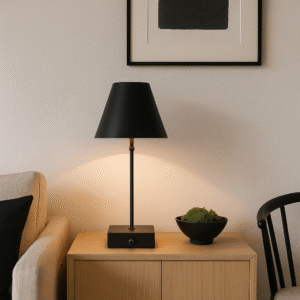 Perth Rechargeable Table Lamp from Laura Ashley Front