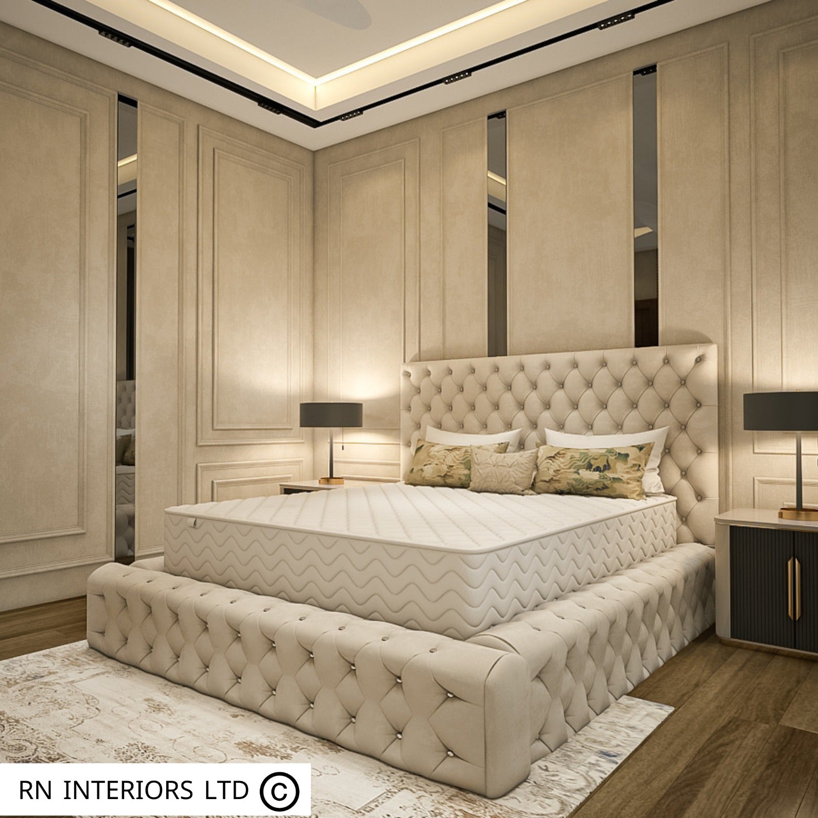 Double Bed Frame - Ambassador Bed - Beds Sale Back