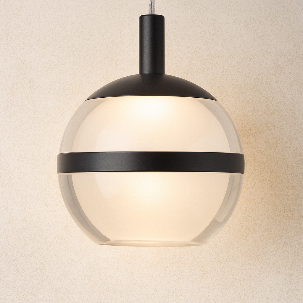 Forbes 3-Light Spiral Pendant Light by Laura Ashley Detail