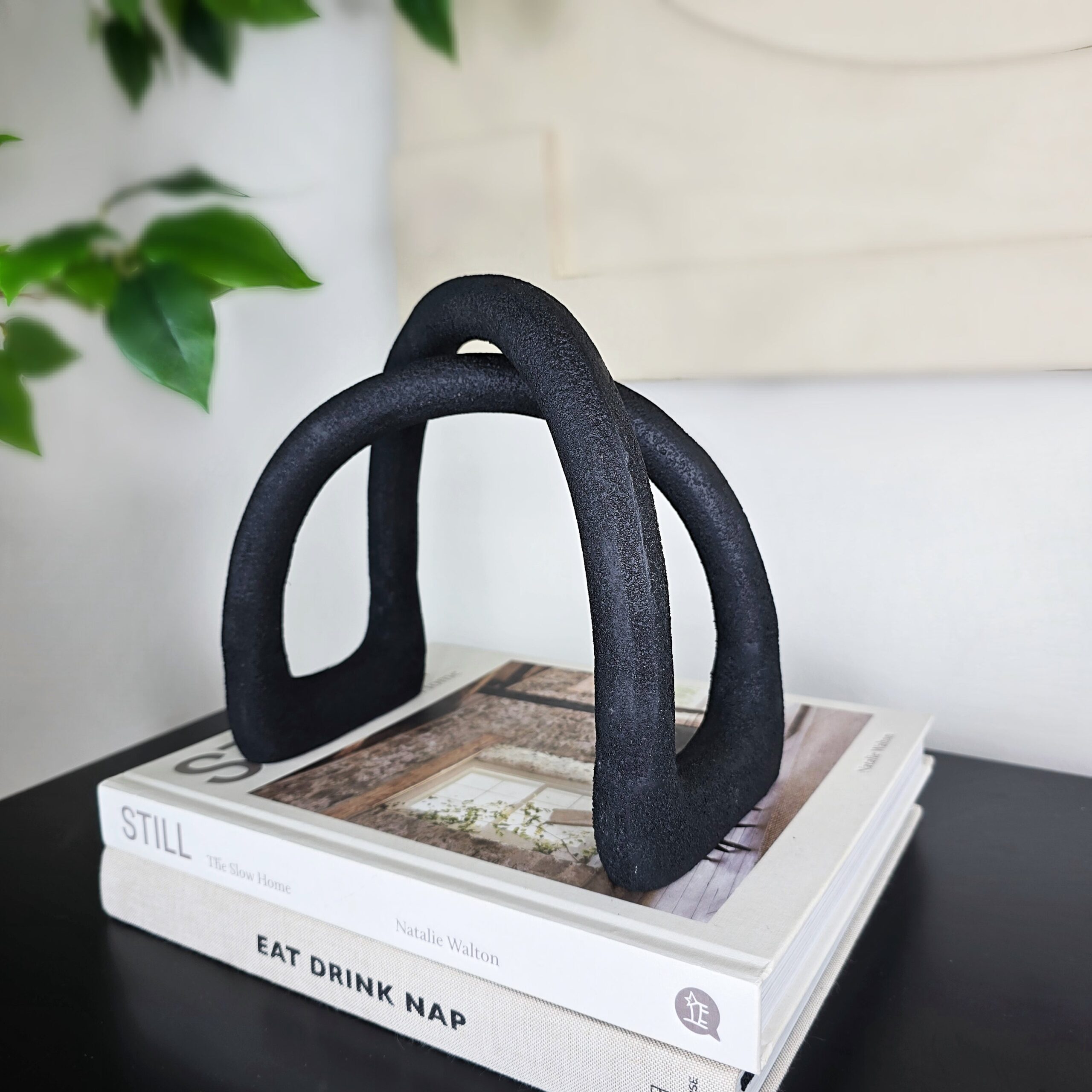 Nordic Black Sculpture by Laura Ashley Front