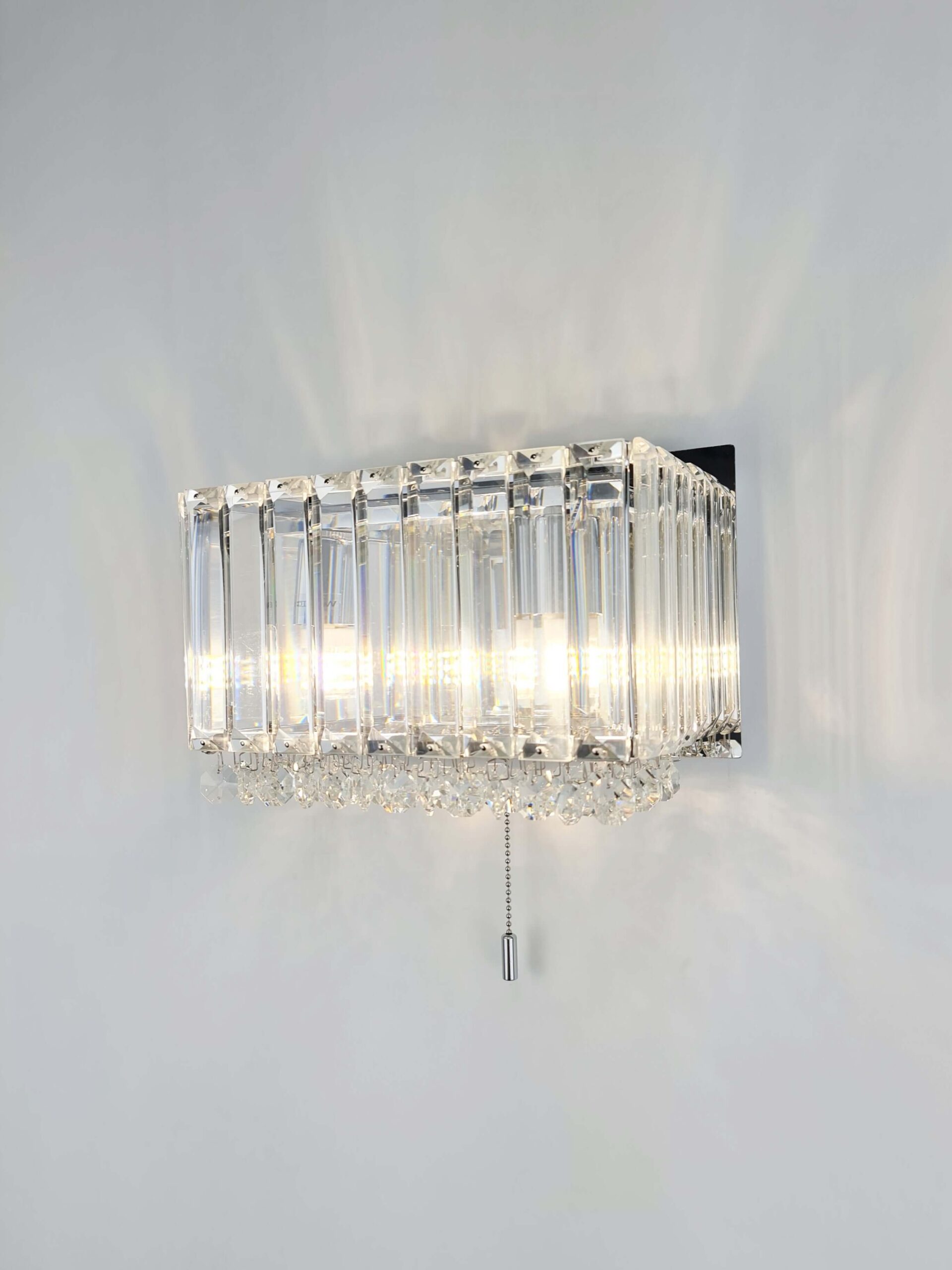 Salzburg Squared Wall Light by Laura Ashley Side