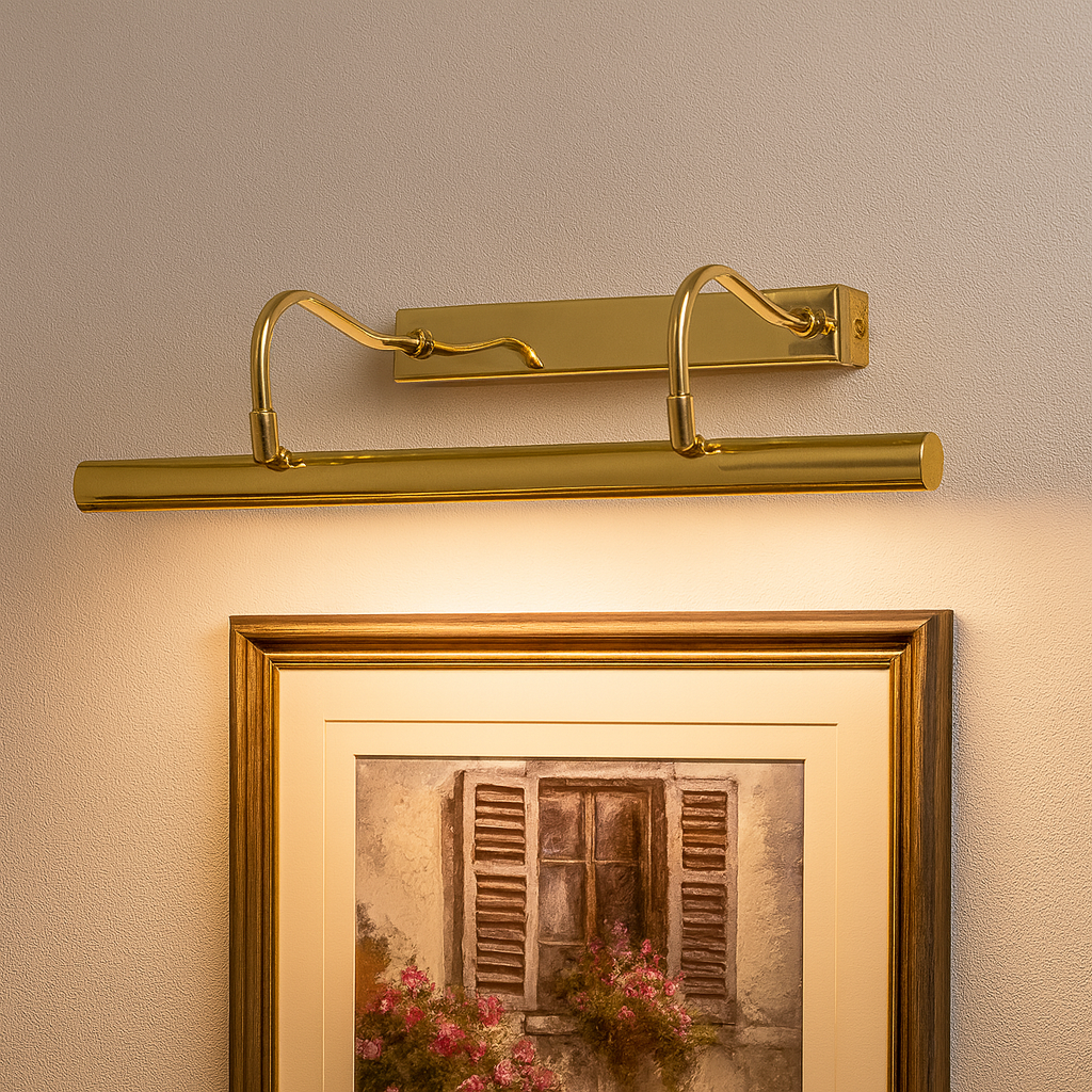 Slim Picture Wall Light – Large by Laura Ashley Back