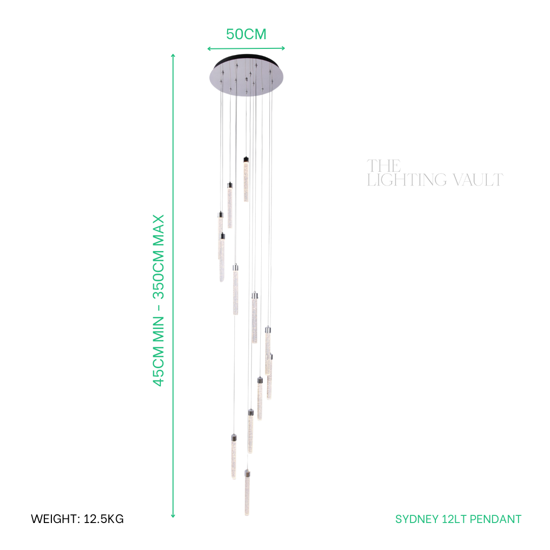 Sydney 12-Light Spiral Pendant Chandelier – Laura Ashley Collection Gallery 6